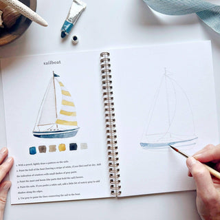 Seaside Watercolour Workbook