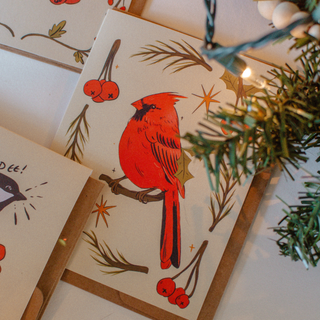 Cardinal Greeting Card