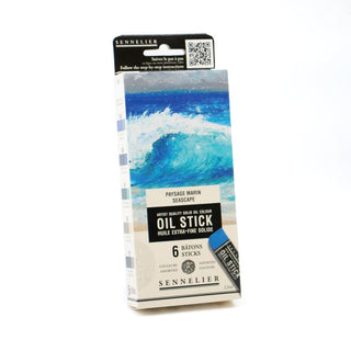 Sennelier Mini Oil Sticks Set - Seascape Assortment
