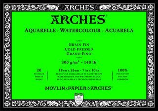 Arches Aquarelle Watercolor Blocks 140lb