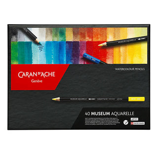 Caran d'Ache Museum Aquarelle, Assorted Set of 40