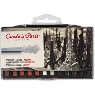Conte Sketching Carre Crayons Set
