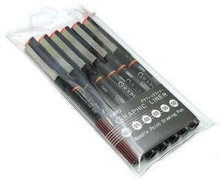 Ohto Graphic Liner Pen Set (6pc)