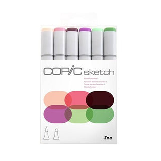 Sketch Marker Floral Favourites Set