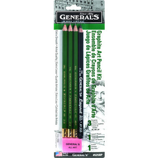 General Pencil Co. Kimberly Graphite Drawing Pencil Set