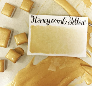 Stoneground Paint Co. Watercolour Half Pans - Group #2 (Pearlescent & Metallic)