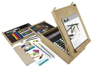 Mixed Media Artist Easel Set