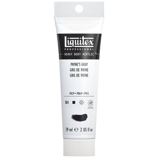 Liquitex Heavy Body Acrylics - Black & Grey