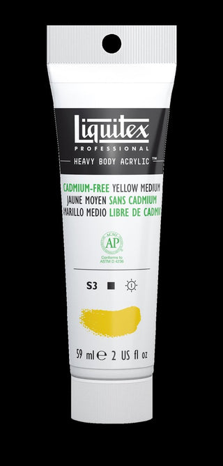 Liquitex Heavy Body Acrylics - White & Yellow