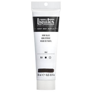 Liquitex Heavy Body Acrylics - Black & Grey