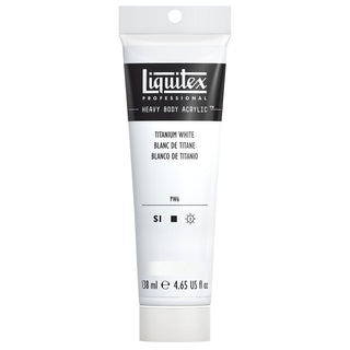 Liquitex Heavy Body Acrylics - White & Yellow