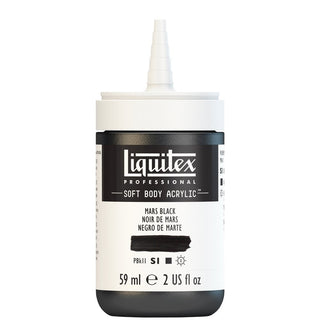 Liquitex Soft Body Acrylics - Black & Grey