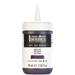 Liquitex Soft Body Acrylics - Black & Grey
