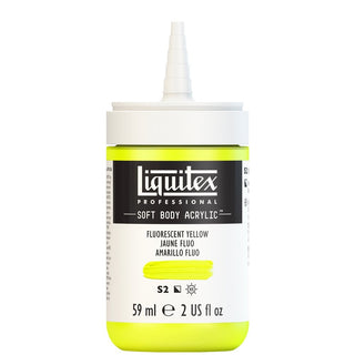 Liquitex Soft Body Acrylics - White & Yellow