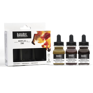 Acrylic Ink Set - Transparents