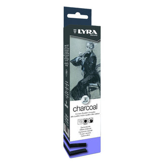 Lyra Willow Charcoal, Medium (15pc)