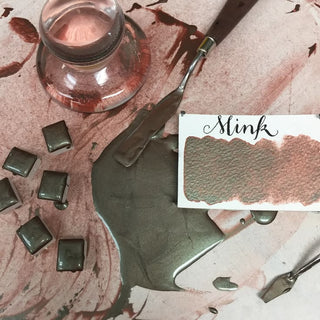 Stoneground Paint Co. Watercolour Half Pans - Group #2 (Pearlescent & Metallic)