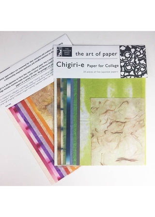 Chigiri-e Paper for Collage