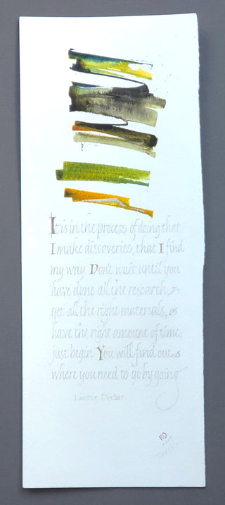 Calligraphy: A Simple Pencil—Amazing Letters