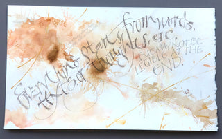 Calligraphy: A Simple Pencil—Amazing Letters