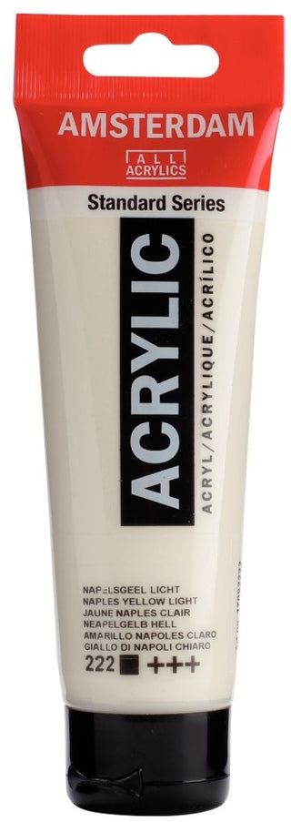 Amsterdam Acrylics, White & Yellow