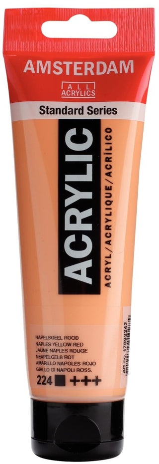 Amsterdam Acrylics, White & Yellow