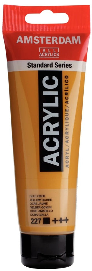 Amsterdam Acrylics, White & Yellow