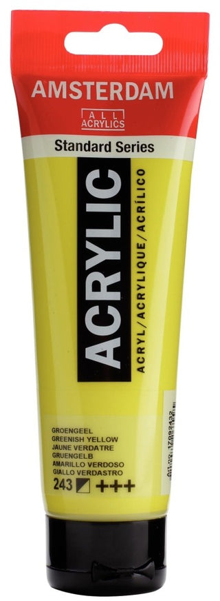 Amsterdam Acrylics, White & Yellow