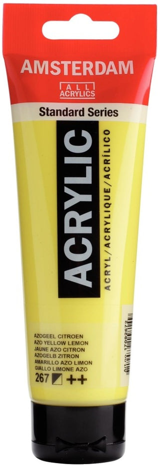 Amsterdam Acrylics, White & Yellow