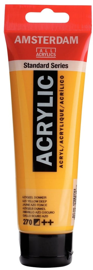 Amsterdam Acrylics, White & Yellow