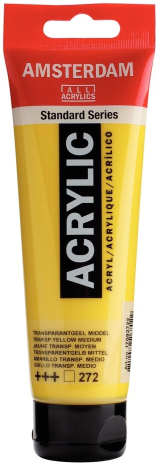 Amsterdam Acrylics, White & Yellow