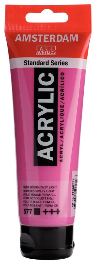 Amsterdam Acrylics, Pink & Purple