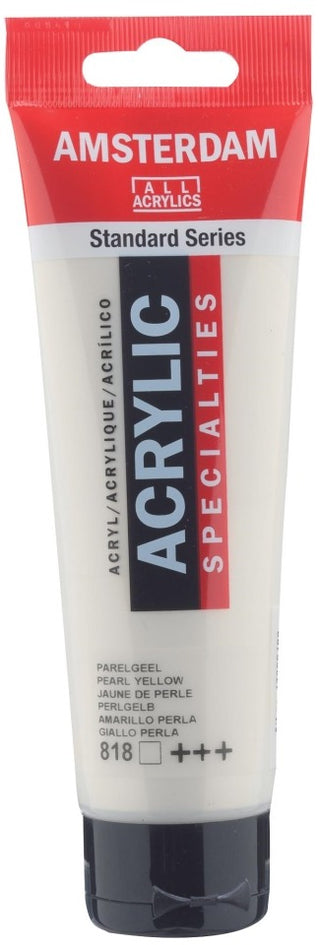 Amsterdam Acrylics, White & Yellow