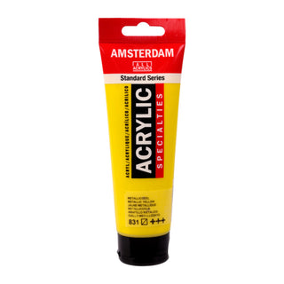 Amsterdam Acrylics, White & Yellow