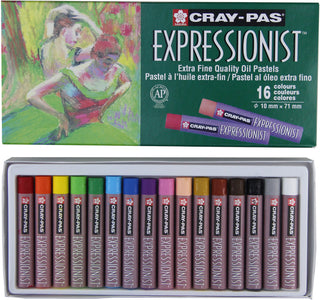 Cray-Pas Expressionist Oil Pastel Set 16 Colors