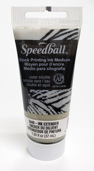 Water-Soluble Block Printing Ink Extender, 1.25oz