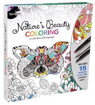 Nature's Beauty Colouring Kit