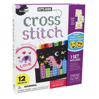 Kits for Kids: Cross Stitch