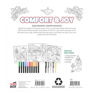 Comfort & Joy Coloring Kit