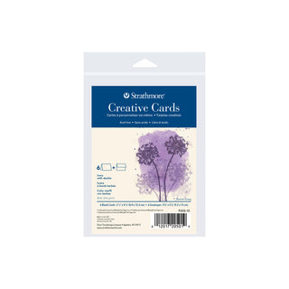 Creative Cards Ivory w/Deckle