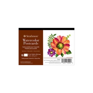 400 Series Watercolour Postcard Pad