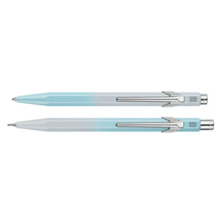 849 Special Ballpoint Pen/Mechanical Pencil Set - Blue Lagoon