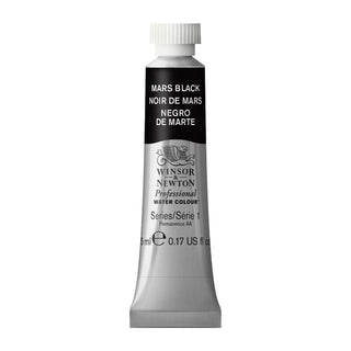 Winsor & Newton Professional Watercolour 5ml Tube - Black & Grey