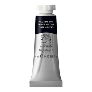 Winsor & Newton Professional Watercolour 14ml Tube - Black & Grey