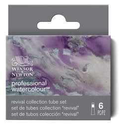 Winsor & Newton Professional Watercolour Set 6 x 5ml Tube - Revival Collection