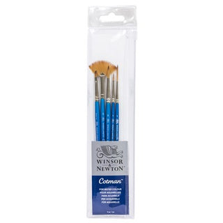Winsor & Newton Cotman Watercolour Brush Set (5pk)
