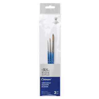 Winsor & Newton Cotman Watercolour Brush Set (3pk)