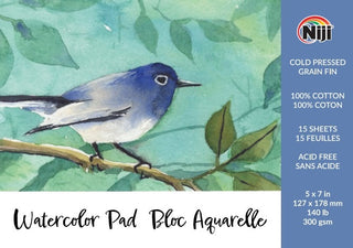 Niji Watercolor Paper Pad