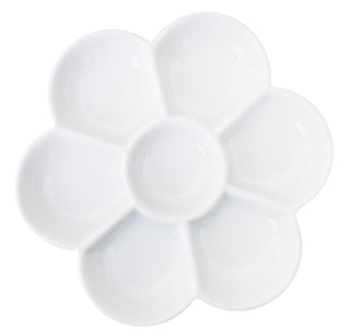 Porcelain Flower Palette, 5" x 5/8"