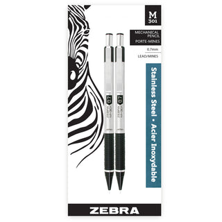 Zebra M-301 Mechanical Pencil Set, 0.7mm